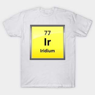 Iridium Periodic Table Element Symbol T-Shirt